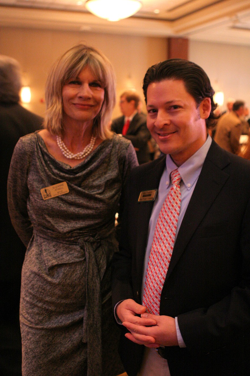 Mayor Suzanne Atwell and Casey Colburn