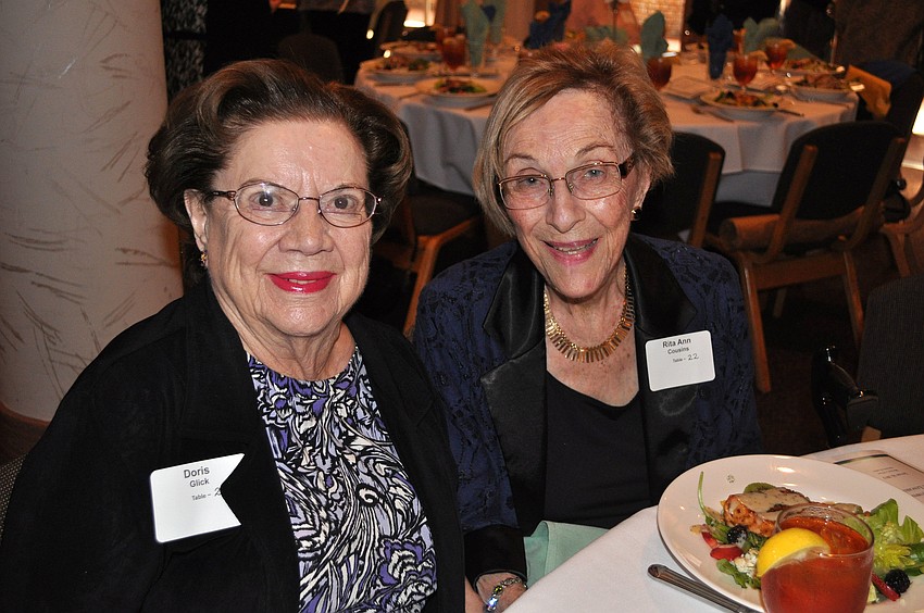Doris Glick and Rita Ann Cousins
