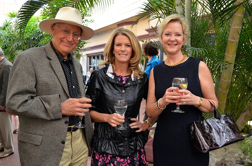 Tim Macksey, Elizabeth Moore and Pam Sullivan