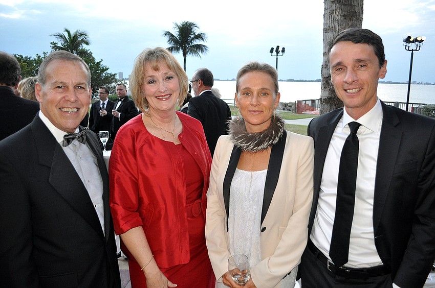 Rick and Chris Butler with Kat and Florian Schuetz