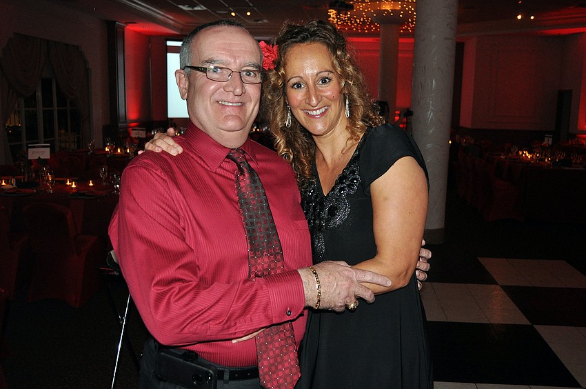 Hugh Morrow and Samina Barbieri