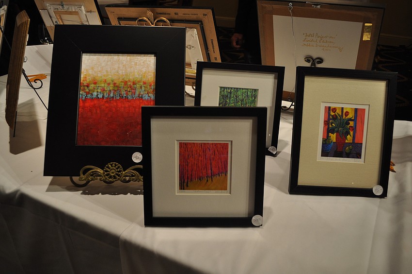 Some of Debbie Dannheisserâ€™s paintings