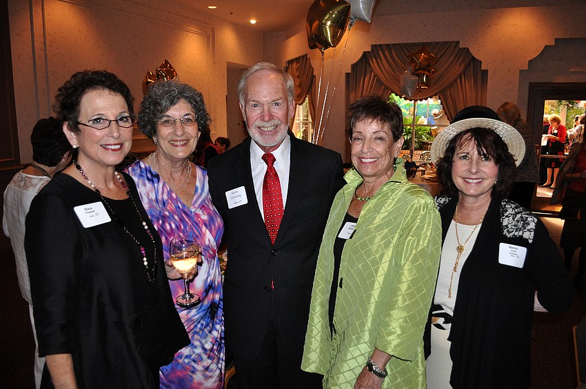 Rona Polakoff, Marilyn Ridgway, Norm Olshansky, Janet Stollman and Nancy Gold