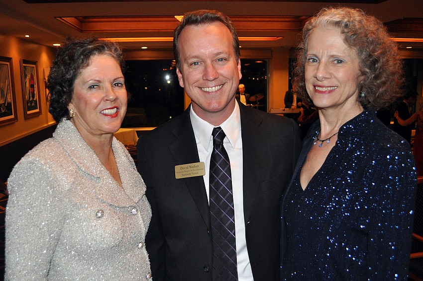 Bonnie Chapman, David Walker and Stephanie Sundine