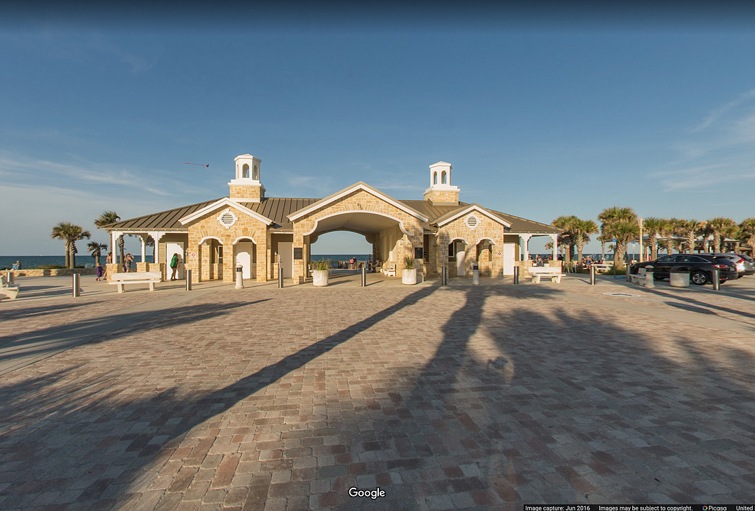 The Andy Romano Beachfront Park project received an ECHO grant in 2012. Photo courtesy of Google Maps/Picasa