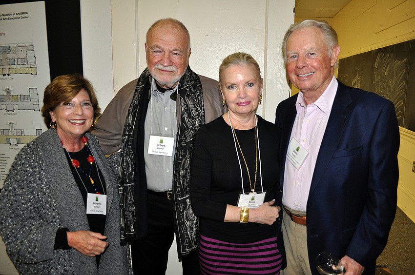 Beverly and Bob Bartner with Chris and John Currie