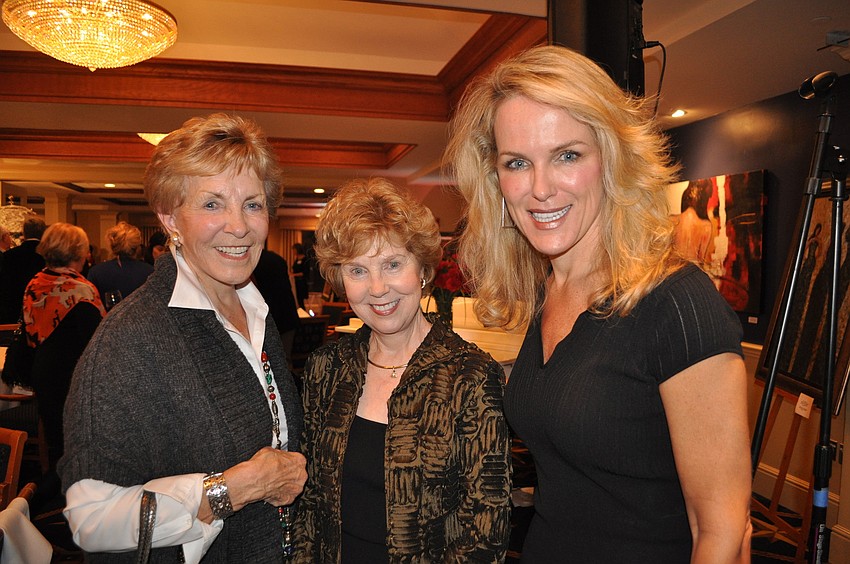 Dorothea Morris, Nancy Flood and Lesley-Ann Morris