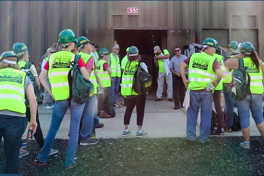 CERT training. Courtesy photo