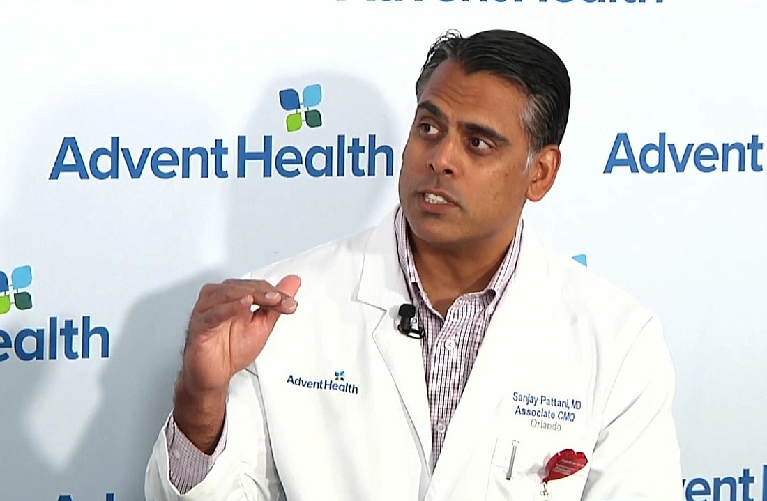 Dr. Sanjay Pattani, associate chief medical officer of AdventHealth Orlando, on the Sept. 9 Morning Briefing