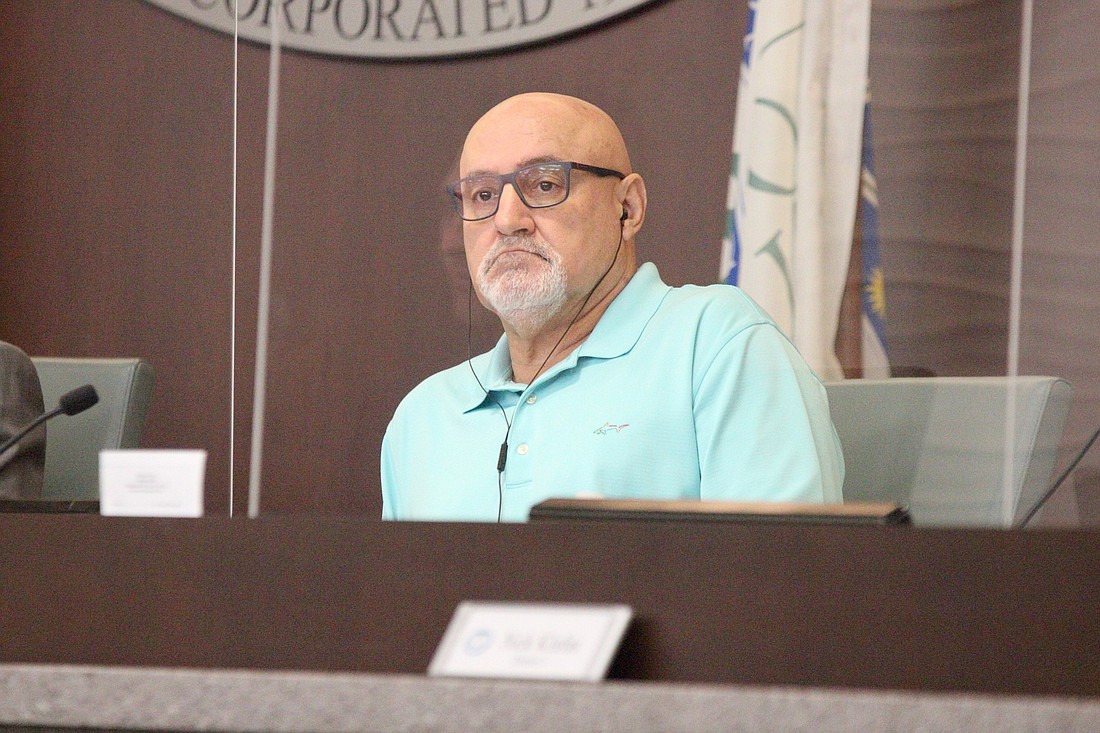 City Councilman Eddie Branquinho at a Sept. 14 council meeting. Photo by Jonathan Simmons
