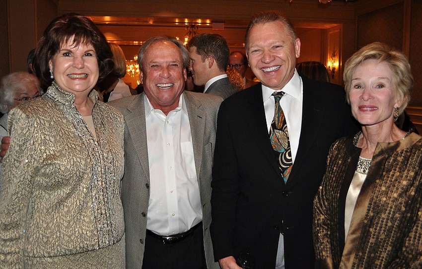 Elizabeth Wery, William Goshorn, Louis Wery and Cathy Goshorn