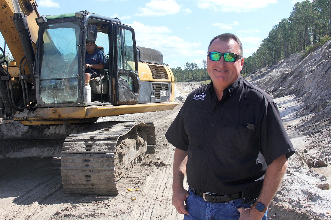 Scott Sowers started working for Cline Construction 25 years ago, as a summer laborer. Since 2012, he has been its president. Photo by Brian McMillan