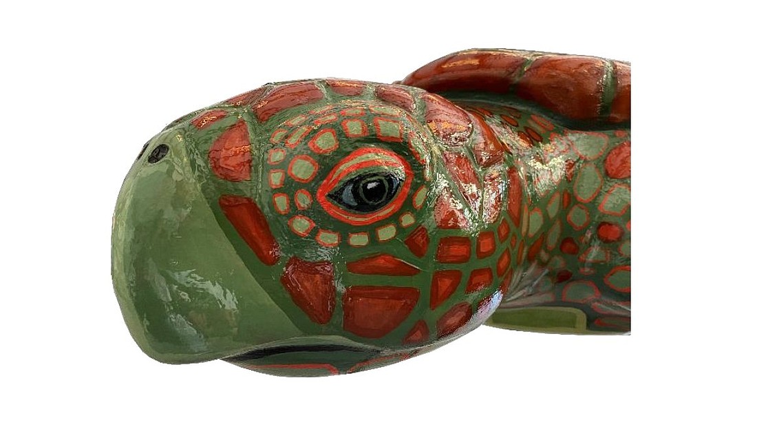 'Norman' joins the Turtle Trail as Turtle #15. Courtesy photo