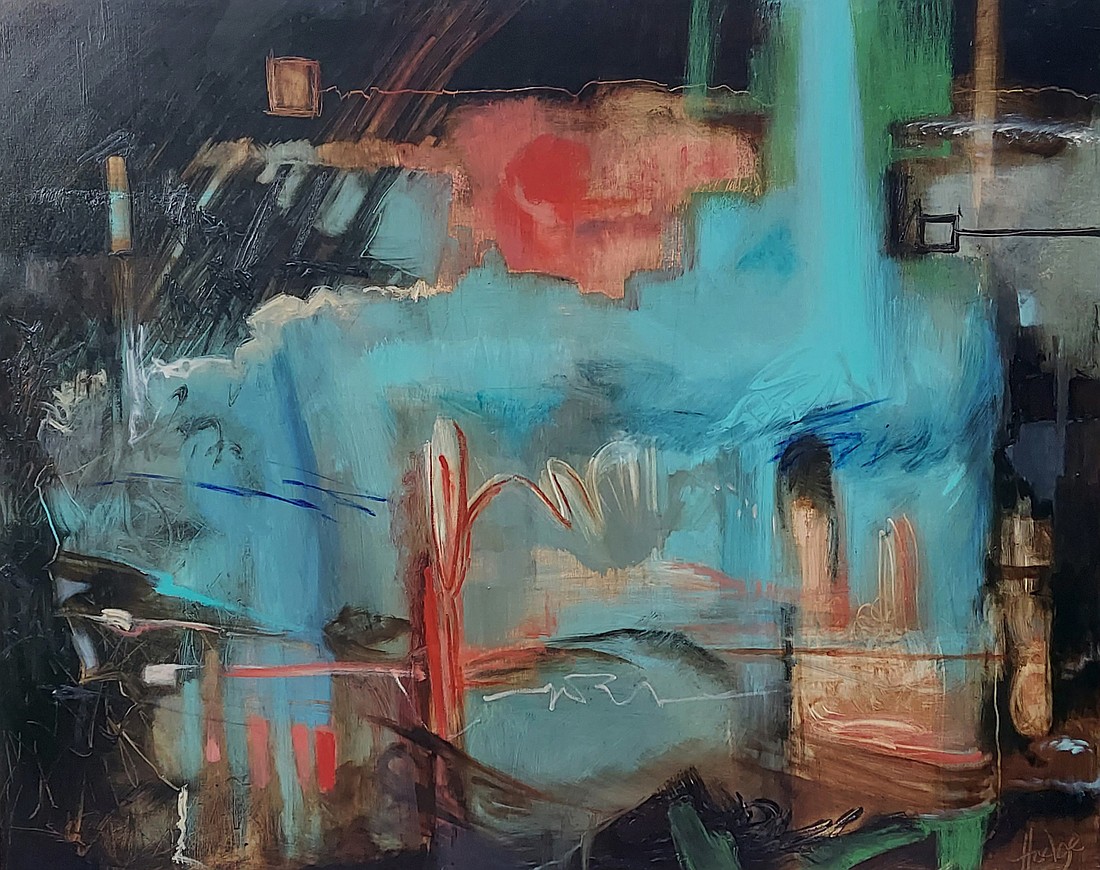Margaret Schnebly Hodge, Impermanence, 2021, oil on canvas. Courtesy of Margaret Schnebly Hodge