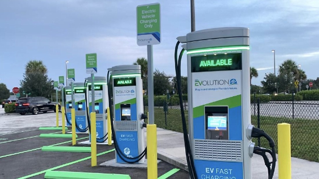FPL electric vehicle charging stations. Image from https://www.fpl.com/energy-my-way/evolution.html.