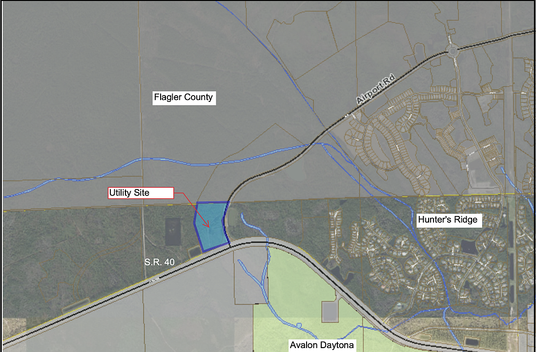 The 16-acre parcel was deeded to the city in 1991 with the Hunter's Ridge DRI. Courtesy of the city of Ormond Beach