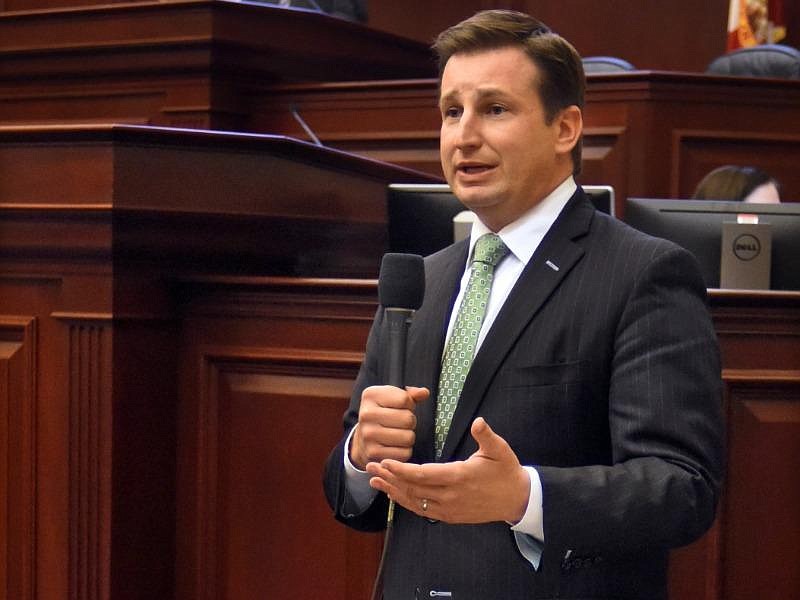 Sen. Jason Brodeur, R-Sanford, sponsored a measure that would allow churches and other religious institutions to remain open during future emergencies. News Service file photo