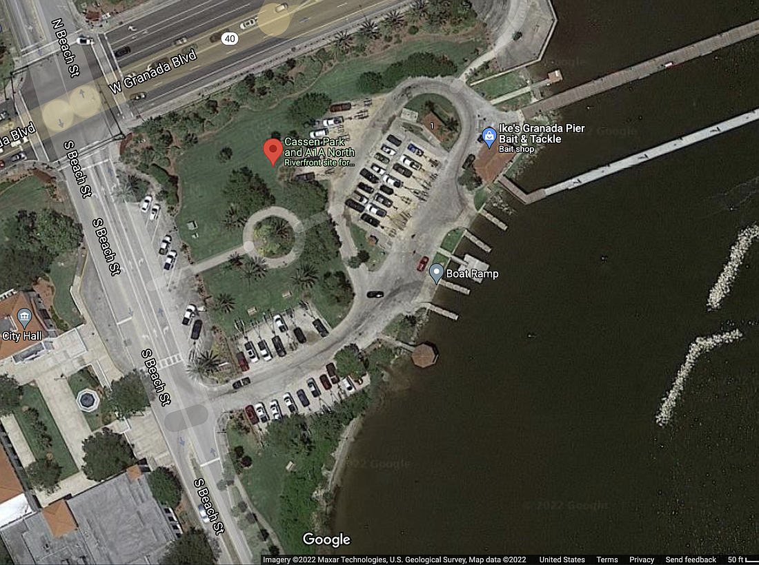 An overview of Cassen Park. Courtesy of Google Maps