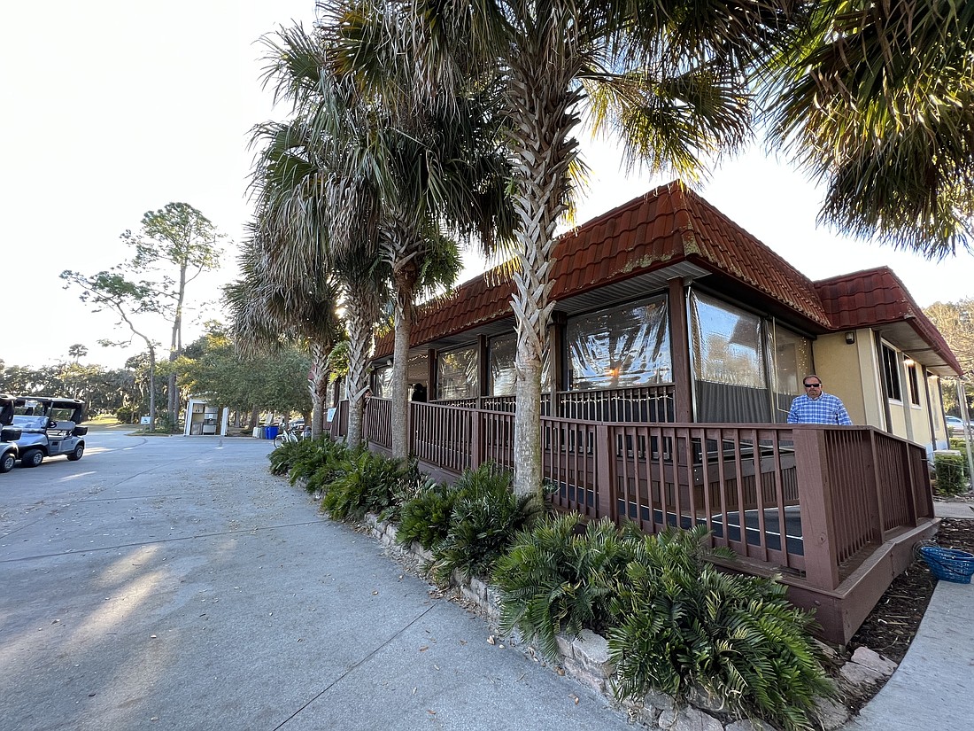 The Green Lion Cafe, at the Palm Harbor Golf Club, is operated by the Marlow family, which is also operates the award-winning Golden Lion in Flagler Beach. Photo by Brian MdMillan