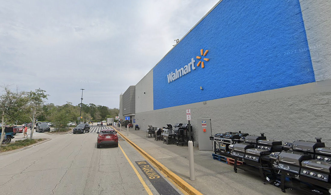 The Palm Coast Walmart. Image from Google Maps