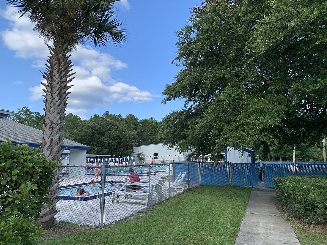 Plans to install portables at Belle Terre Swim at Racquet Club could be shelved as the district explores other options. File photo