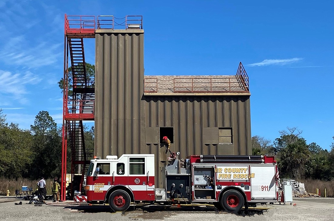 The soon-to-be John R. Keppler Jr. Fire Training Center. Courtesy photo