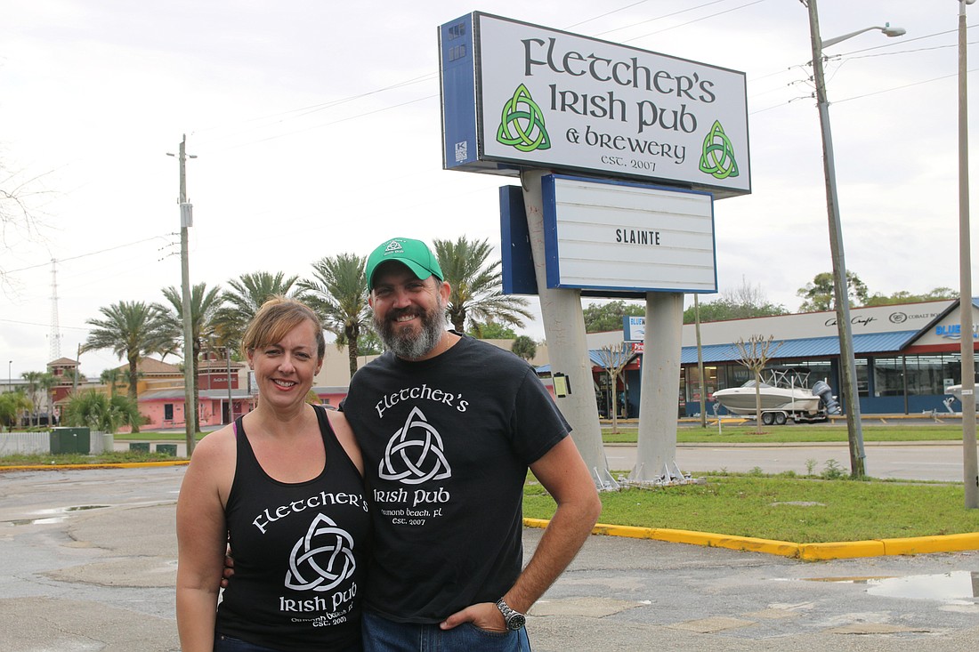 Jeanine and Bill Fletcher began their business 15 years ago â€” as a cigar shop. Now, Fletcher's is a full restaurant and the second location in Holly Hill will feature a brewery. Photo by Jarleene Almenas