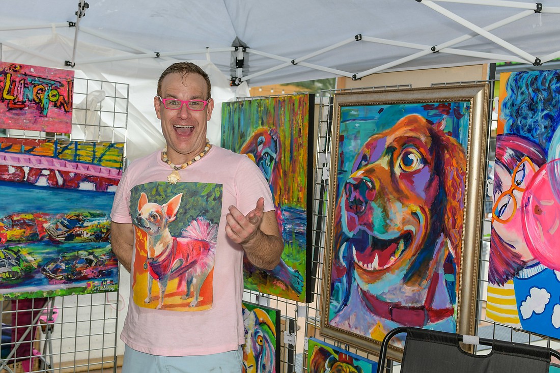 See over 70 artists and vendors at the One Daytona Art Festival next weekend. Courtesy photo