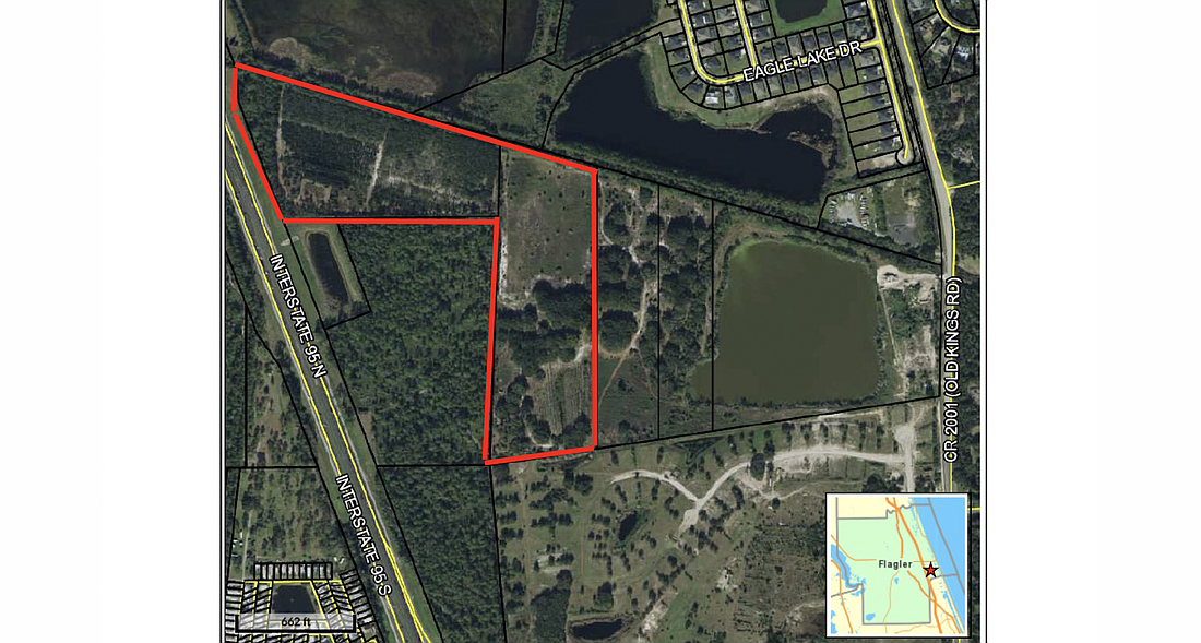The Wexford Cove parcel, as shown in county planning board meeting documents.