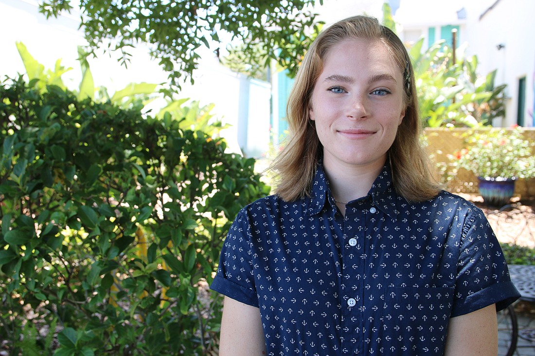 Civil Air Patrol Cadet Lt. Col. Emily Kraft is headed to the U.S. Naval Academy in the fall. Photo by Jarleene Almenas