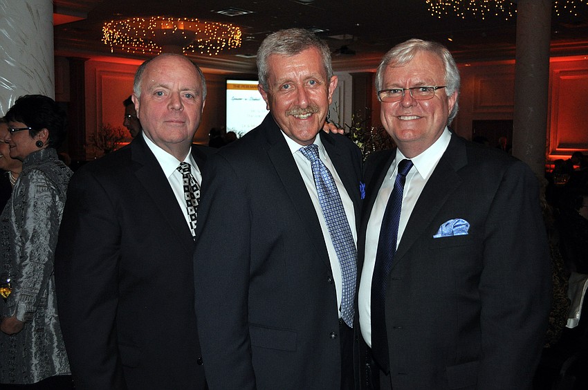 George Schofield, Phil King and Dennis Stover