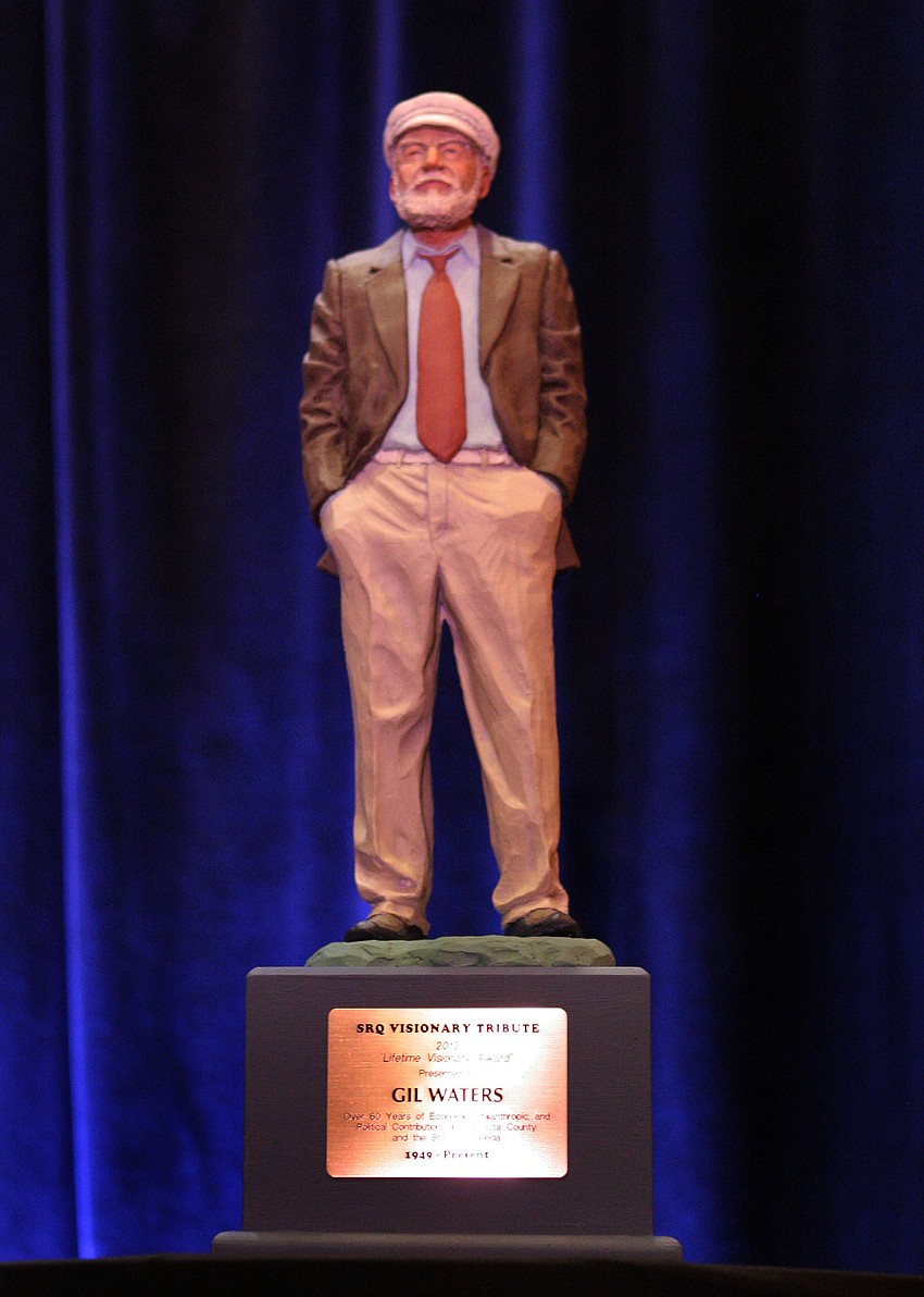 The Lifetime Visionary Award of Gil Waters.