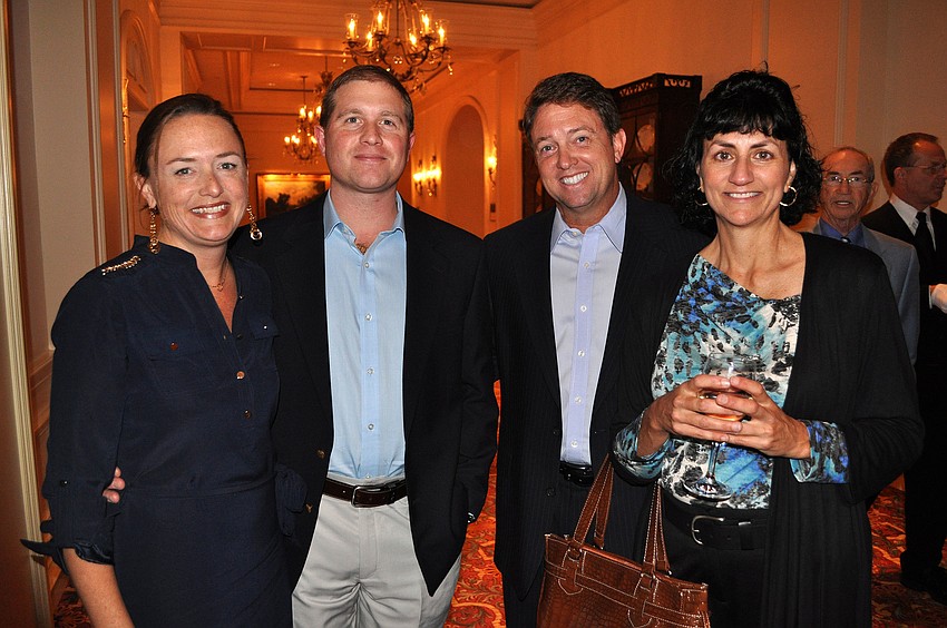 Jen and Jason DePaola with Mitchell and Nancy Longworth