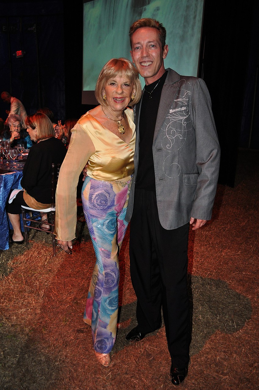 Gloria Moss and Jim Helmich