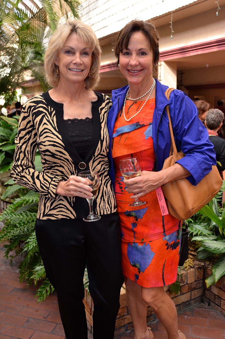 Laura Peters and Mary Evelyn Guyton