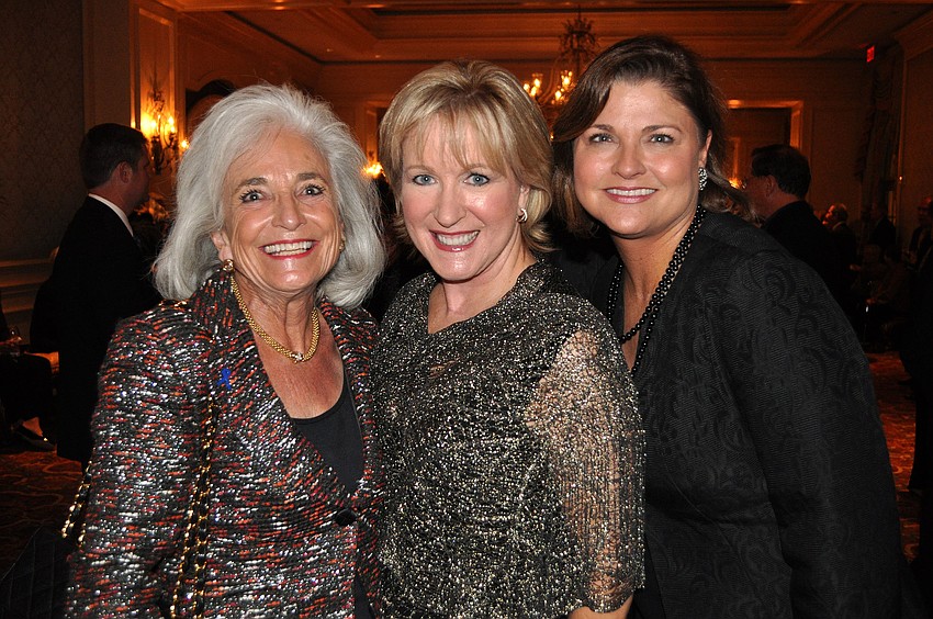 Graci McGillicuddy, Teri Hansen and Chris Lindsay