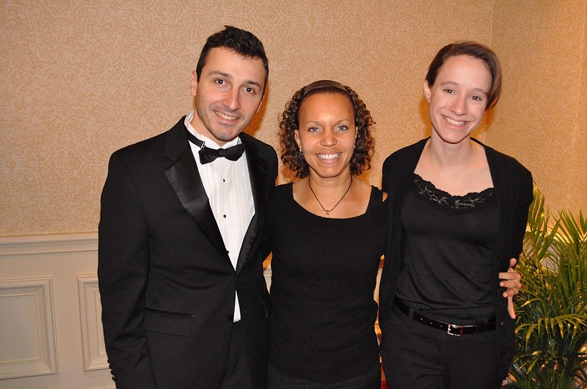 George Nickson, Meghan Jones and Juliann Welch