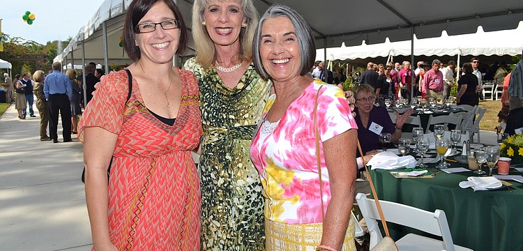 Colleen Thayer, Christine Jenkins and Lester Rice