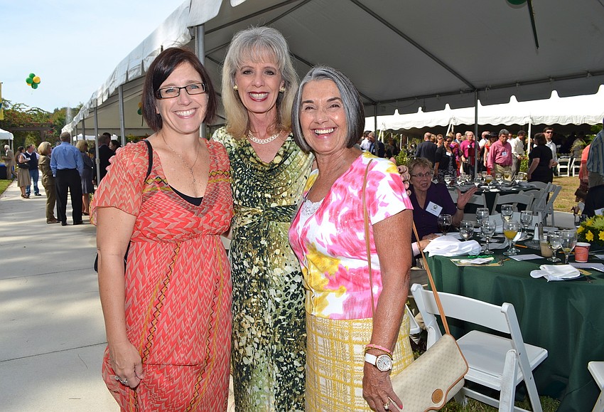 Colleen Thayer, Christine Jenkins and Lester Rice
