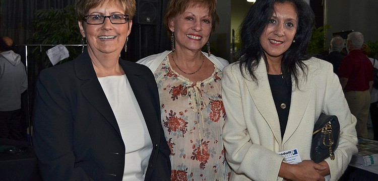 Elaine Adair, Joanne Walker and Sandra Appignani