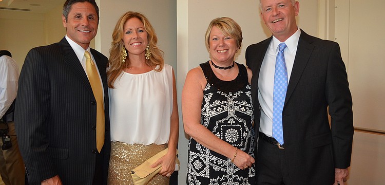 Mike and Sandy Albano with Julie and Ian Cutmore