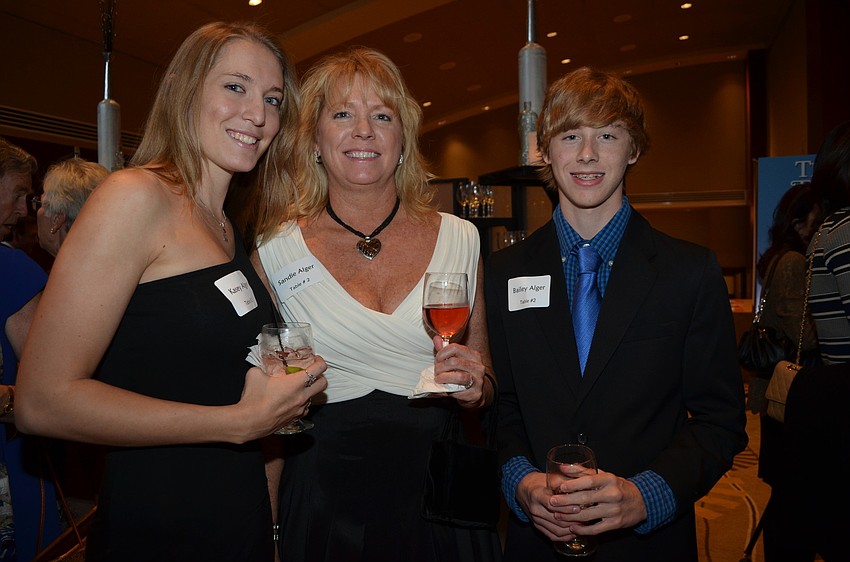 Kasey Alger, Sandie Alger and Bailey Alger