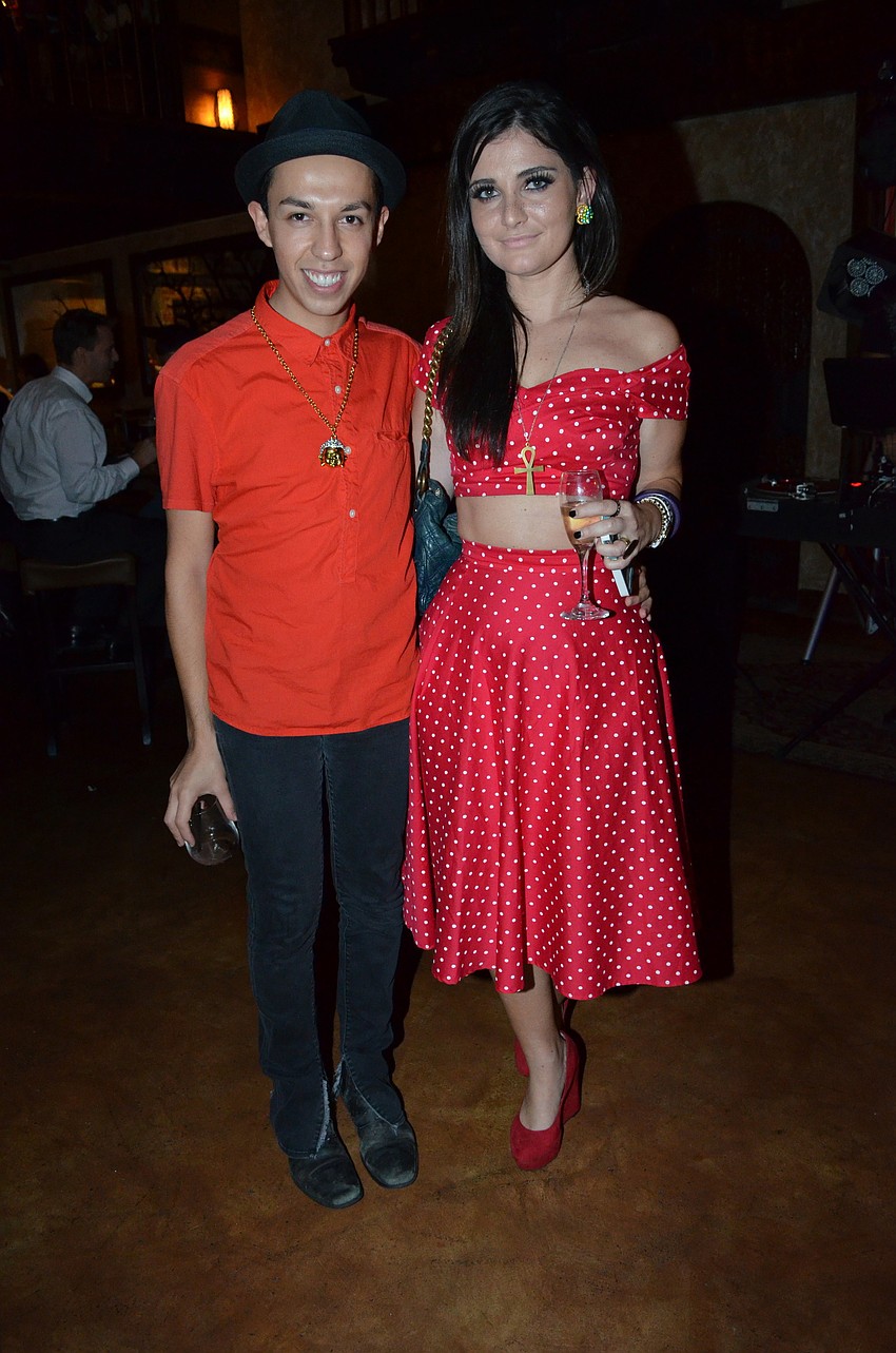 Eduardo Anaya and Zara Barrie