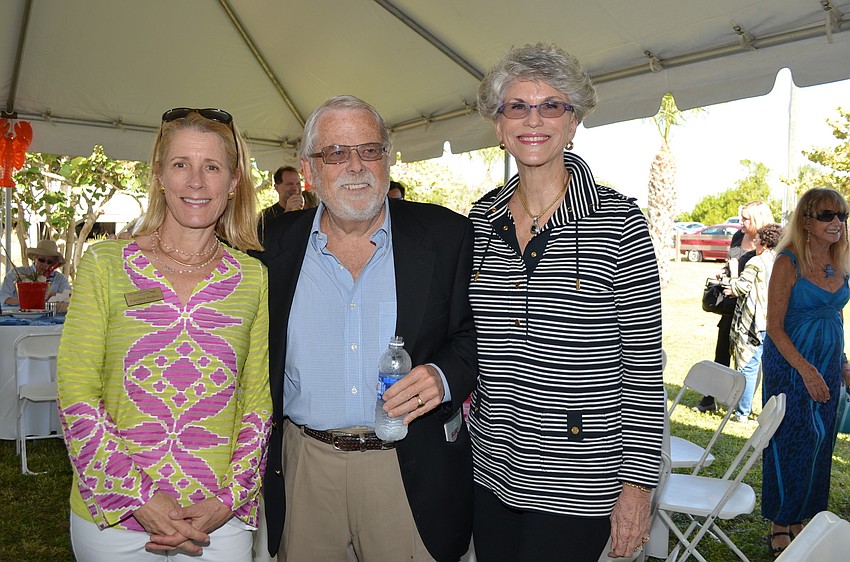 Caroline Andrus, Allyn Gallup and Dr. Sarah Pappas