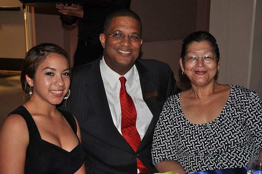 Melissa Anguialo, Garry Lowe and Sylvia Camarena