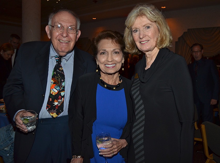 Mike and Jewel Ash with incoming AJC President Anne Virag