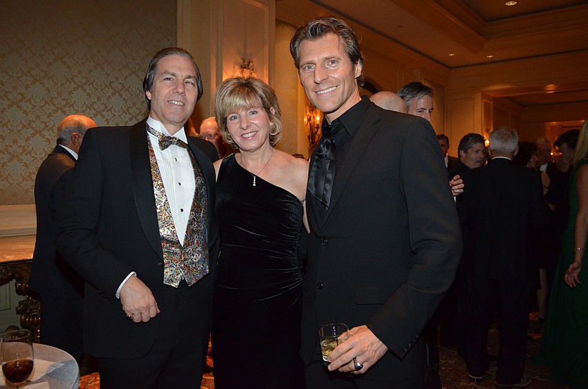 Jon and Donna Astoree with James Amato