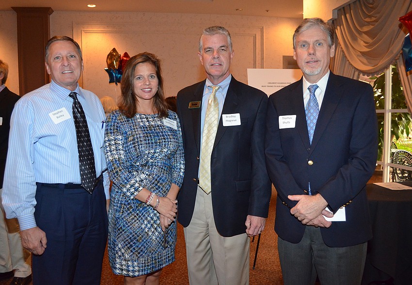 Steve Bailey, Anastasia Stefanou, Bradley Hogreve and Thomas Shults