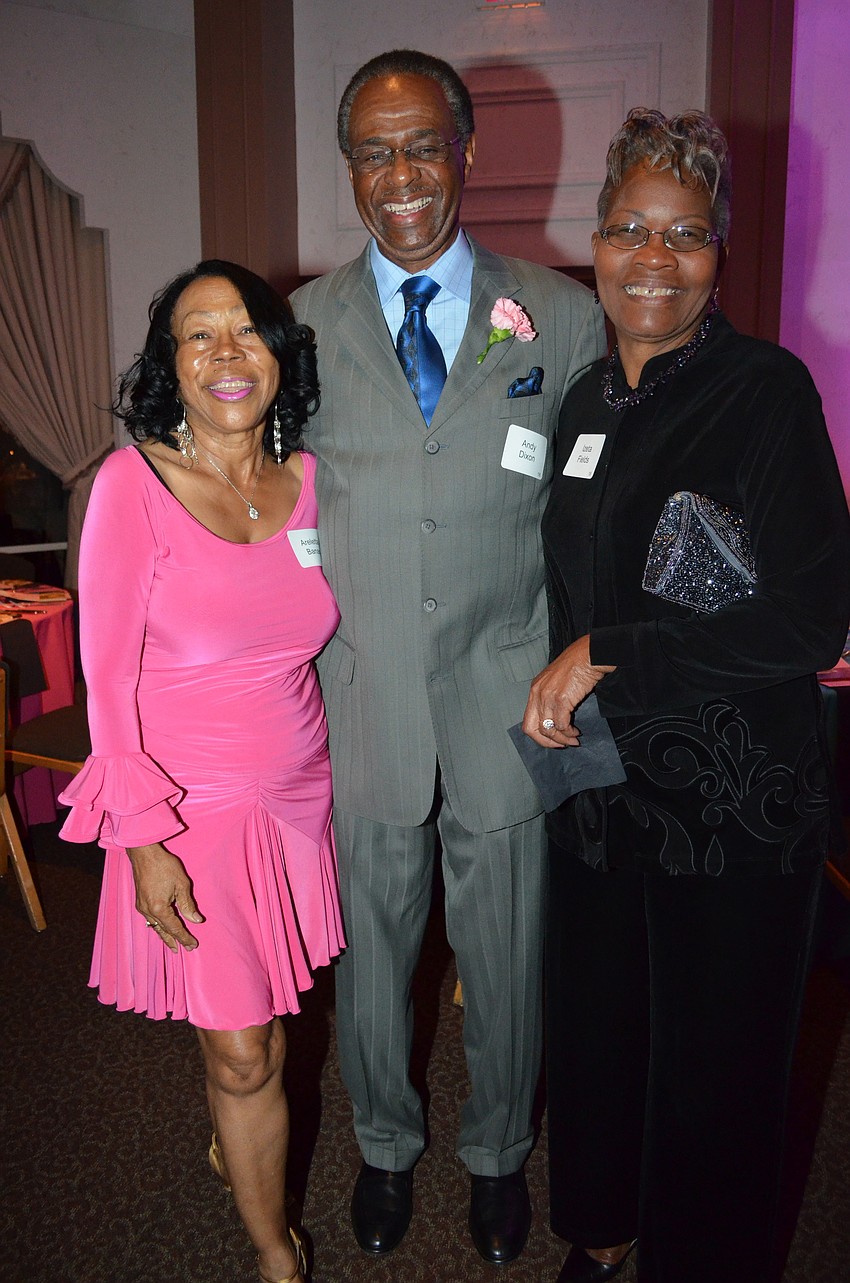 Arletta Banas, Andy Dixon and Izetta Fields