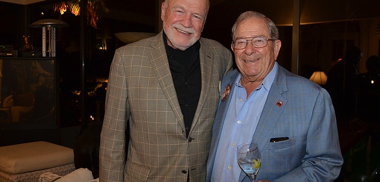 Asolo Board President Bob Bartner and Warren Coville